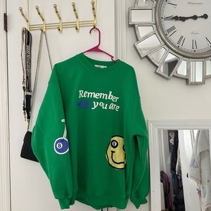 Mayfair group green sweatshirt (also selling matching sweatpants)